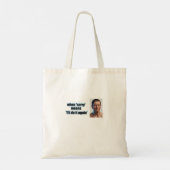 Sarcastic Tote Bag Tragetasche (Rückseite)