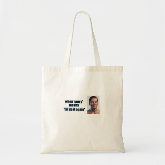 Sarcastic Tote Bag Tragetasche (Vorne)