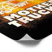 Sarcastic Trucking Humor Quote For Bad Mother Truc Poster (Ecke)