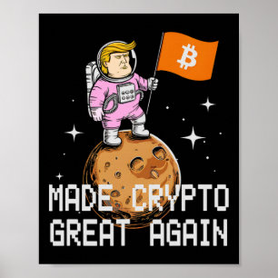 Sarcastic Trump hat Crypto wieder zu einer großen Poster