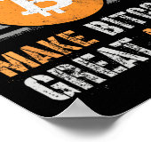 Sarcastic Trump macht Bitcoin wieder zum großen Sp Poster (Ecke)