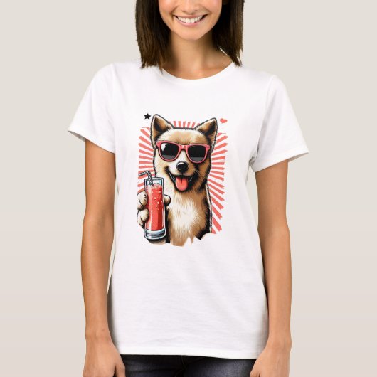 Sarcastic und Funny Dog T-Shirt (Vorderseite)