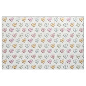 Sarcastic Valentine's Candy Heart Pattern Stoff (Fat Quarter (45,7 x 55,9 cm))