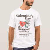 Sarcastic Valentine's Day - Liebe und Geld T-Shirt (Vorderseite)