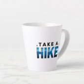 Sarcastic wandern , Wandergeschenk für Hiker, Hik Milchtasse (Rechte Ecke)