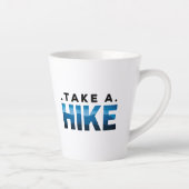 Sarcastic wandern , Wandergeschenk für Hiker, Hik Milchtasse (Rechts)