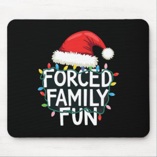 Sarcastic Weihnachtsleuchten Weihnachtsmann hat ge Mousepad