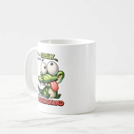 Sarcastic, wenn du meine Typografie aus der Famili Kaffeetasse (Vorderseite Links)