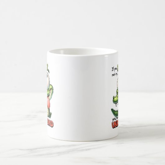 Sarcastic, wenn du meine Typografie aus der Famili Kaffeetasse (Mittel)