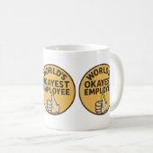 Sarcastic Work Tasse - Weltbeste Mitarbeiterkera (VorderseiteRechts)