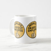 Sarcastic Work Tasse - Weltbeste Mitarbeiterkera (Vorderseite Links)