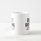 Sarcastic Work Zitat - Gewartet für die letzte Min Kaffeetasse (Mittel)