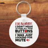 Sarcastic Zitat war nicht Gemein, Ihre Tasten zu d Schlüsselanhänger (Vorderseite)