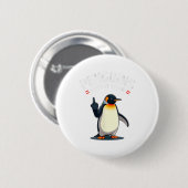 Sarcastische Pinguine gegen Trump Button (Vorne & Hinten)