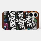 Sarcasus-komisches Zitat Case-Mate iPhone Hülle (Rückseite (Horizontal))