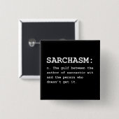 Sarchasm Definition Button (Vorne & Hinten)