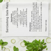 Sarciadong Isda Recipe Handtuch (Gefaltet)