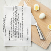 Sarciadong Isda Recipe Handtuch (Viertel Falte)