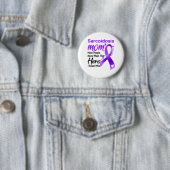 Sarcoidose Awareness Month Ribbon Geschenke Button (Beispiel)