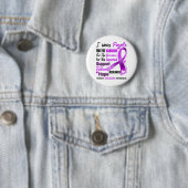 Sarcoidose Awareness Month Ribbon Geschenke Button (Beispiel)