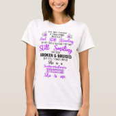 Sarcoidose Awareness Ribbon Support Geschenke T-Shirt (Vorderseite)
