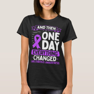 Sarcoidose Awareness Warrior Survivor Ribbon T-Shirt