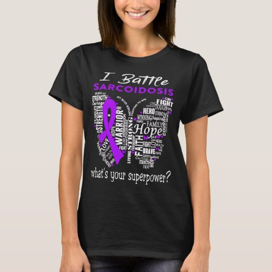 Sarcoidosis Awareness Month Ribbon Gifts T-Shirt (Vorderseite)