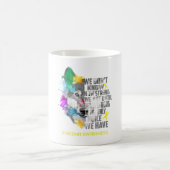 Sarcoma Awareness Ribbon-Fördergeschenke Kaffeetasse (Mittel)