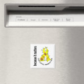 SARCOMA Blume Ribbon 3 Magnet (In Situ (Geschirrspüler))