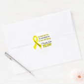 Sarcoma I Stolly Wear Yellow 1 Runder Aufkleber (Umschlag)