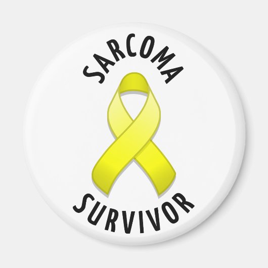 Sarcoma Survivor Magnet (Vorne)