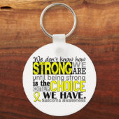 Sarcoma wie stark wir sind schlüsselanhänger (Vorderseite)