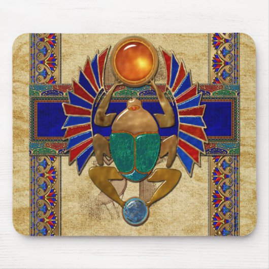 Sarcophagus 3D Ägyptisch Mousepad (Vorne)