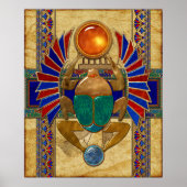 Sarcophagus 3D Ägyptisch Poster (Vorne)