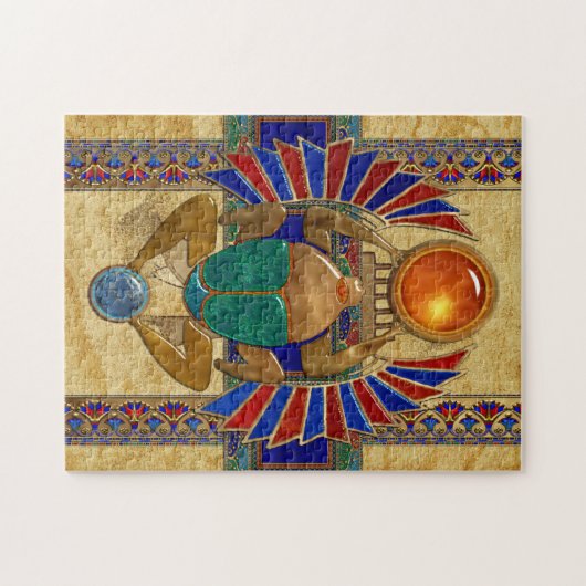 Sarcophagus 3D Egyptian Puzzle (Horizontal)