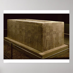 Sarcophagus aus Abu Roach (Kalkstein) (siehe auch Poster