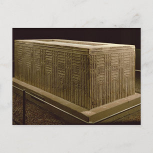 Sarcophagus aus Abu Roach (Kalkstein) (siehe auch  Postkarte