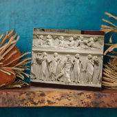 Sarcophagus der Musen, römisch (Marmor) Fotoplatte (Seite)