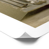 Sarcophagus der Musen, römisch (Marmor) Poster (Ecke)