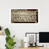 Sarcophagus der Musen, römisch (Marmor) Poster (Heimbüro)
