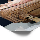 Sarcophagus eines verheirateten Paares, 525-500 v. Poster (Ecke)