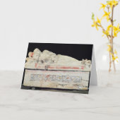 Sarcophagus, etruskisch karte (Gelbe Blume)