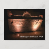 Sarcophagus, Israel Postkarte (Vorderseite)