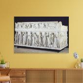 Sarcophagus mit Fries der Neunen Musen Leinwanddruck (Insitu (Wohnzimmer))