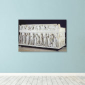 Sarcophagus mit Fries der Neunen Musen Leinwanddruck (Insitu (Holzboden))