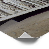 Sarcophagus mit Fries der Neunen Musen Poster (Ecke)