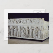 Sarcophagus mit Fries der Neunen Musen Postkarte (Vorne/Hinten)