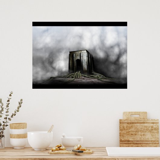 Sarcophagus mittel poster (Küche)