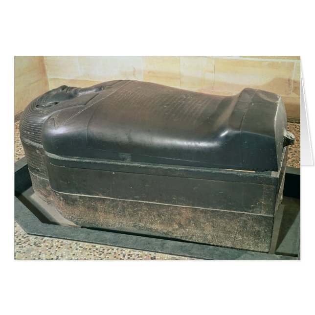 Sarcophagus von Eshmunazar, König von Sidon (Vorderseite (Horizontal))