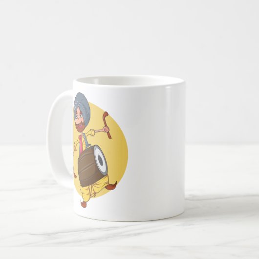 Sardar Ji Kaffeetasse (Vorderseite Links)